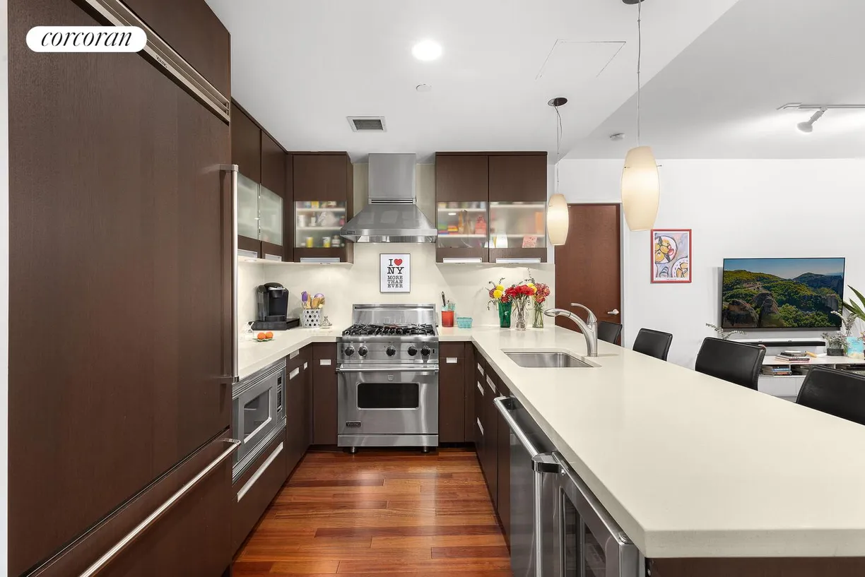 New York City Real Estate | View 50 West 15th Street, 2E | Open Chefs Kitchen