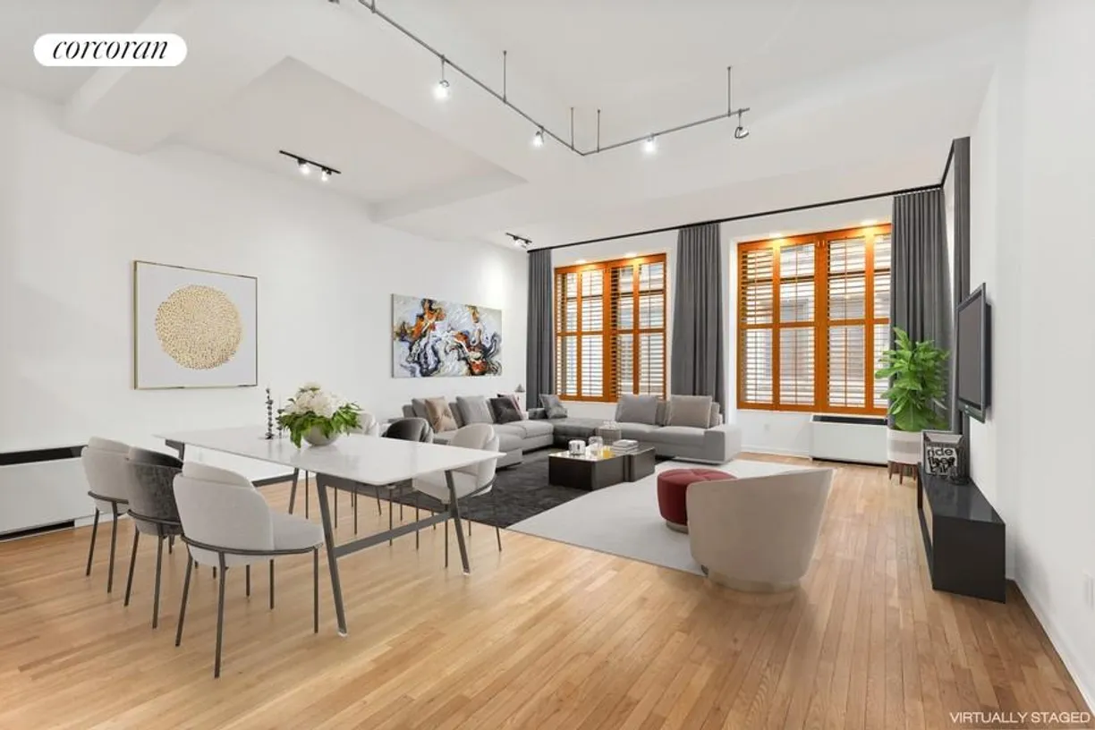 New York City Real Estate | View 252 Seventh Avenue, 6B | Living/Dining Room