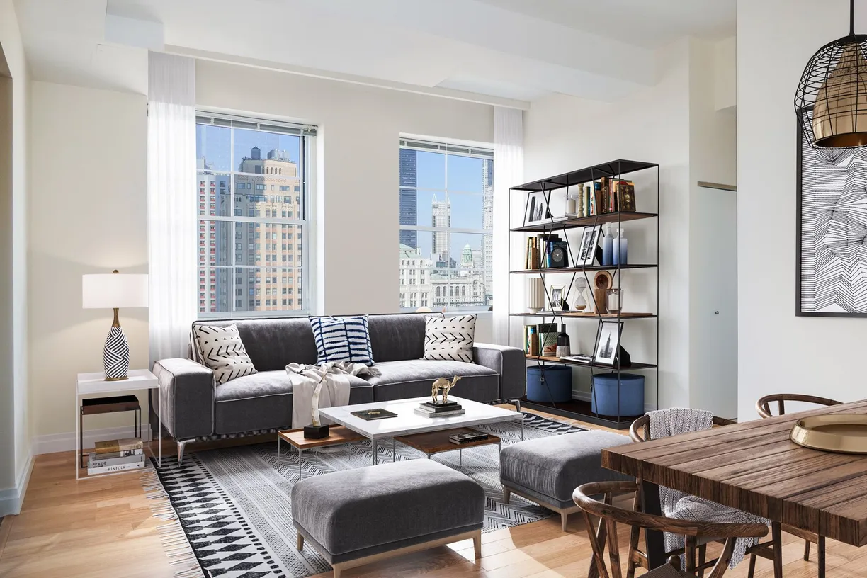 New York City Real Estate | View 21 West Street, PHC | 3 Beds, 3 Baths