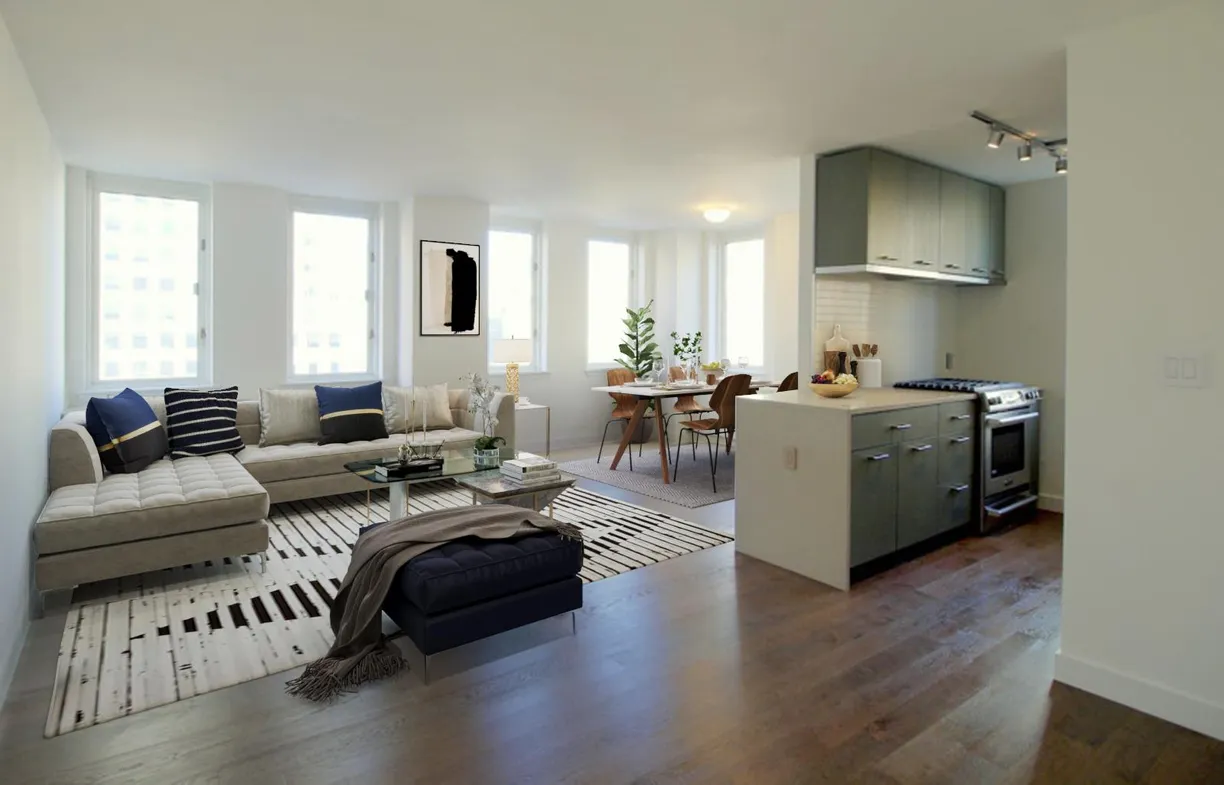 New York City Real Estate | View 225 Rector Place, 18B | 2 Beds, 2 Baths