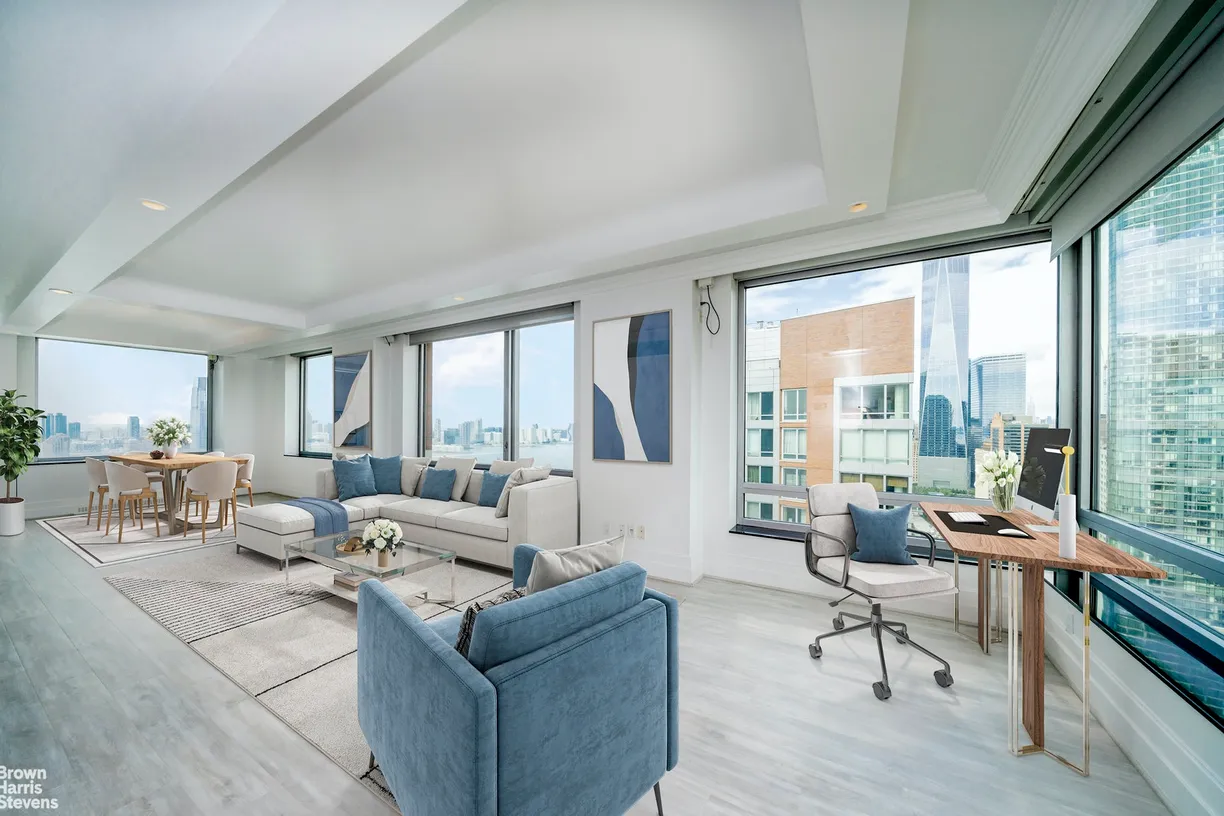 New York City Real Estate | View 10 Little West Street, 35C | 2 Beds, 2 Baths