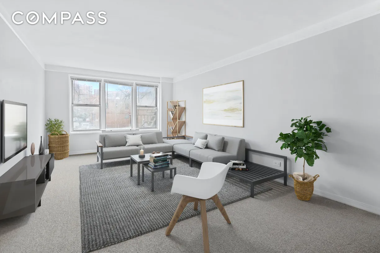 New York City Real Estate | View 180 Van Cortlandt Park South, 2D | 2 Beds, 1 Bath