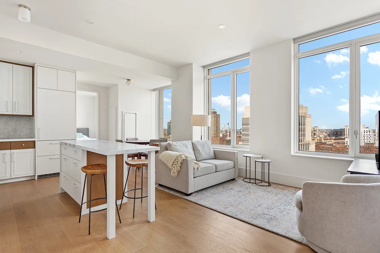 New York City Real Estate | View 1 Clinton Street, 18B | 1 Bed, 2 Baths