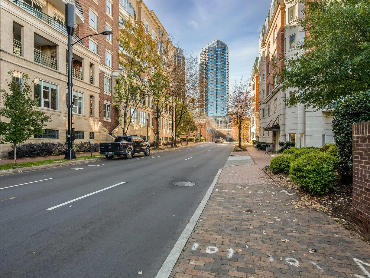 Charlotte Real Estate | View 401 N Church Street, 203 | Church Street View of Jefferson Square