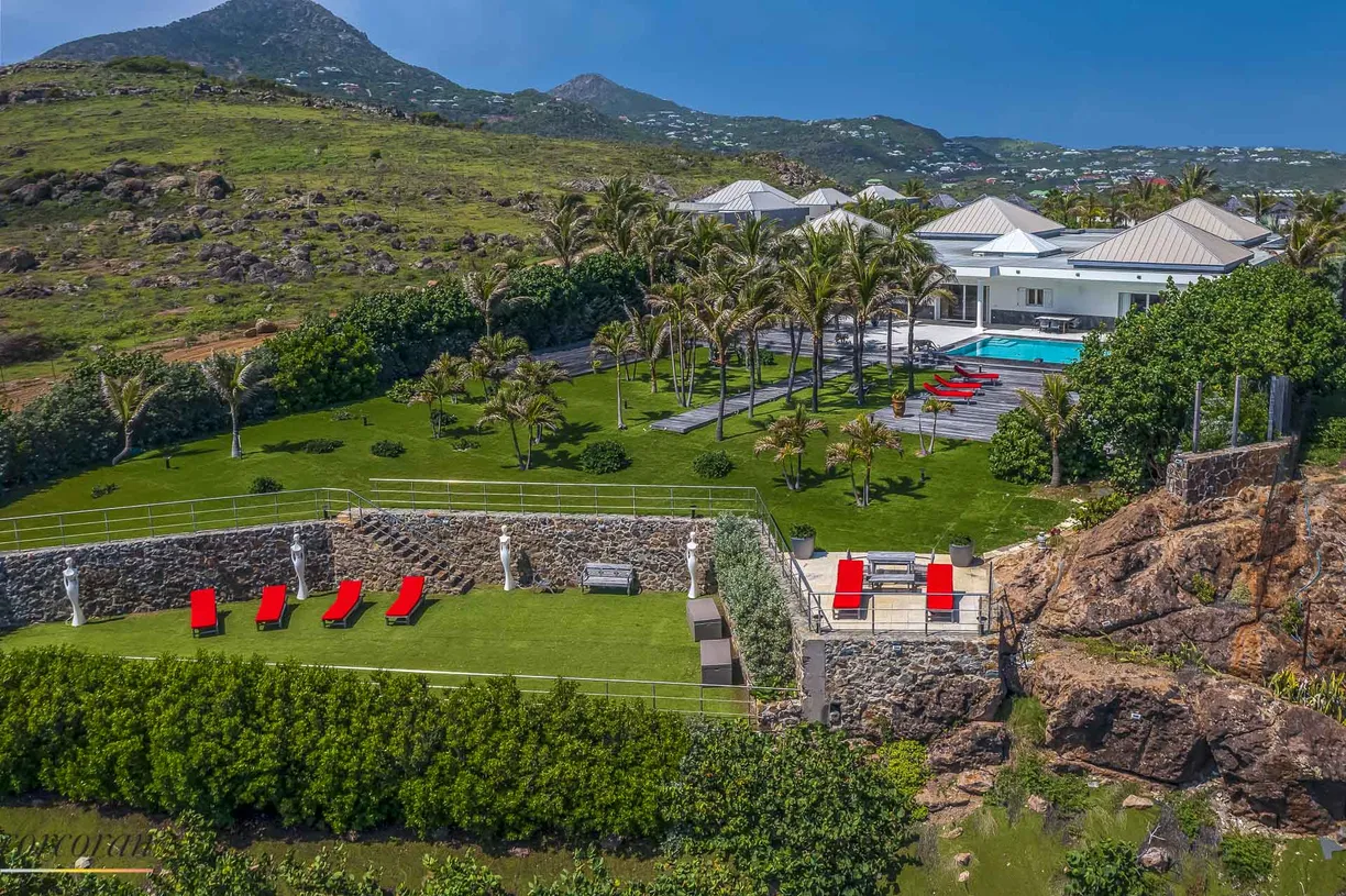 St Barth Real Estate | View Villa CR-GDN Petit Cul de Sac | Villa CR-GDN
