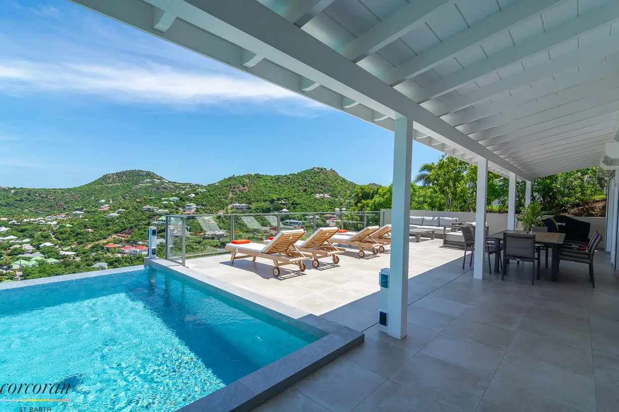 St Barth Real Estate | View Villa L'Oiseau Bleu | Villa-l'oiseau bleu-StBarth-6 | View 7