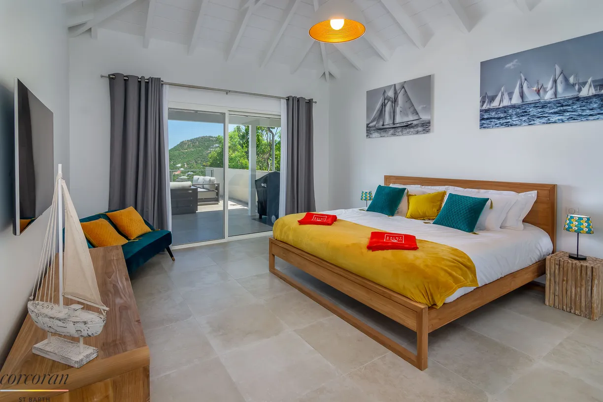 St Barth Real Estate | View Villa L'Oiseau Bleu | Villa-l'oiseau bleu-StBarth-13 | View 13