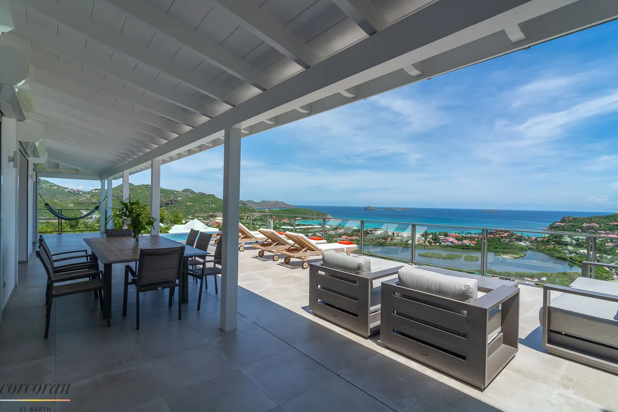 St Barth Real Estate | View Villa L'Oiseau Bleu | Villa-l'oiseau bleu-StBarth-5 | View 6