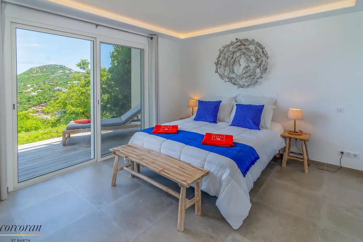 St Barth Real Estate | View Villa L'Oiseau Bleu | Villa-l'oiseau bleu-StBarth-18 | View 18