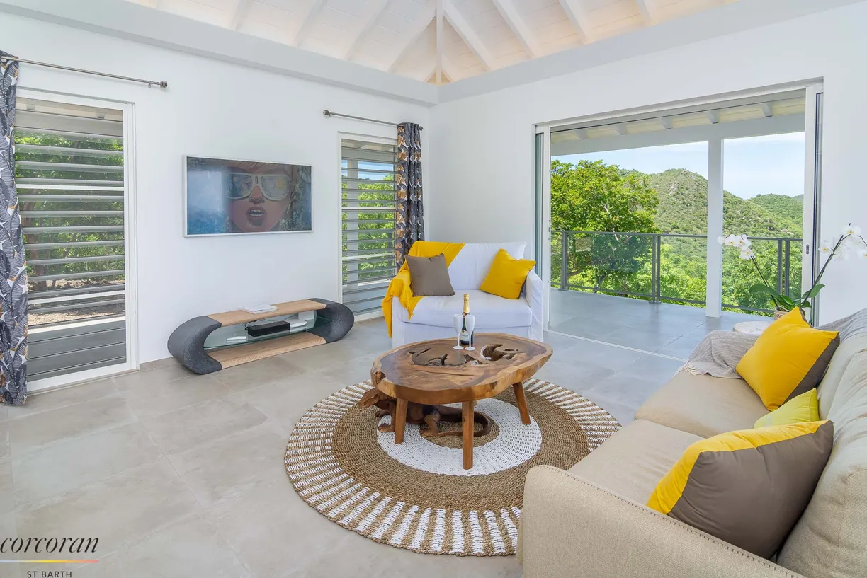 St Barth Real Estate | View Villa L'Oiseau Bleu | Villa-l'oiseau bleu-StBarth-11 | View 11