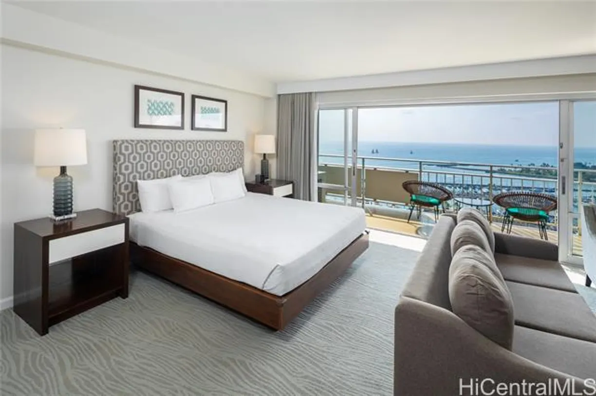 Hawaii Real Estate | View 1777 Ala Moana Boulevard, #2206 | 1 Bed, 1 Bath