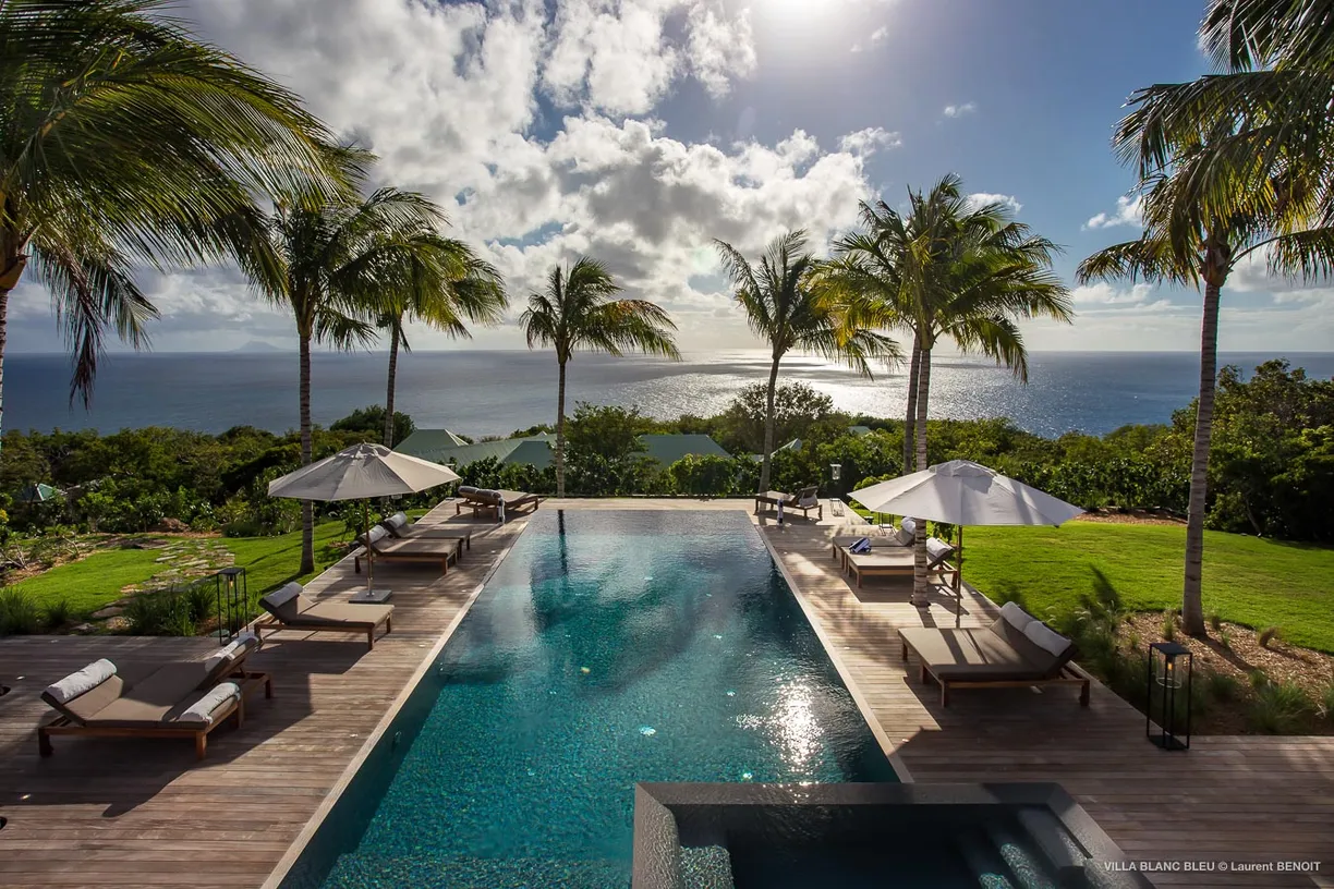 St Barth Real Estate | View Villa Blanc Bleu | 6 Beds, 6 Baths