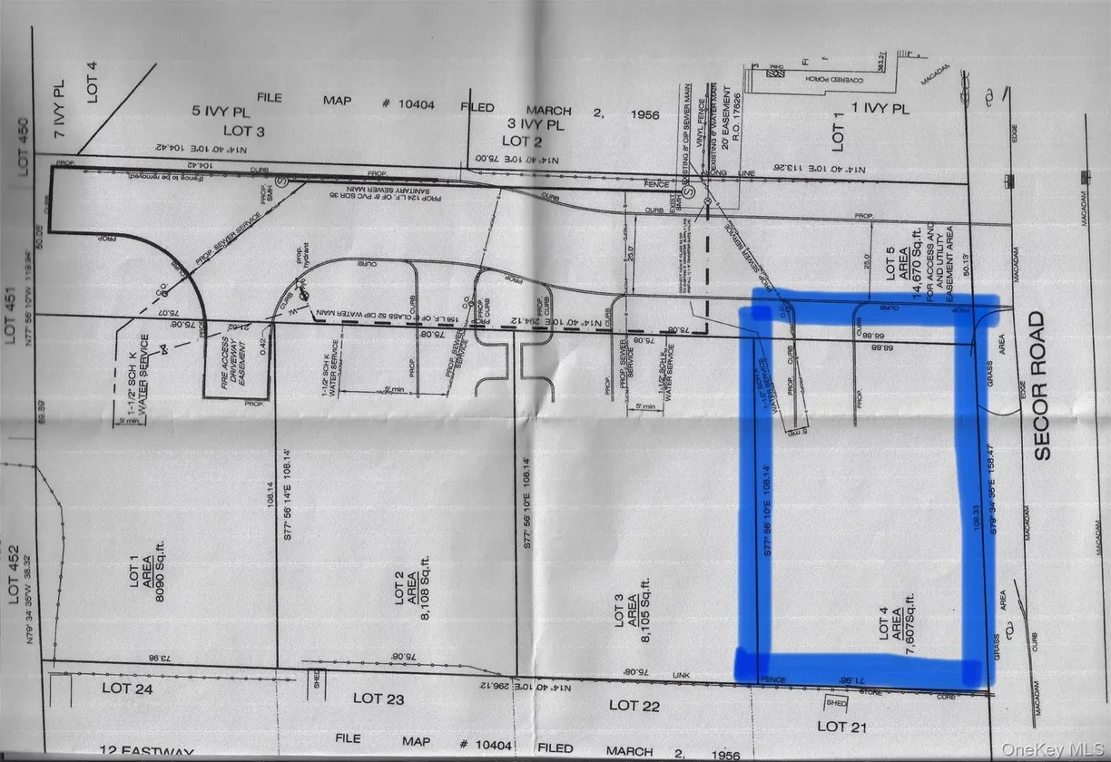 Westchester Real Estate | View 245 - Lot 4 Secor Road