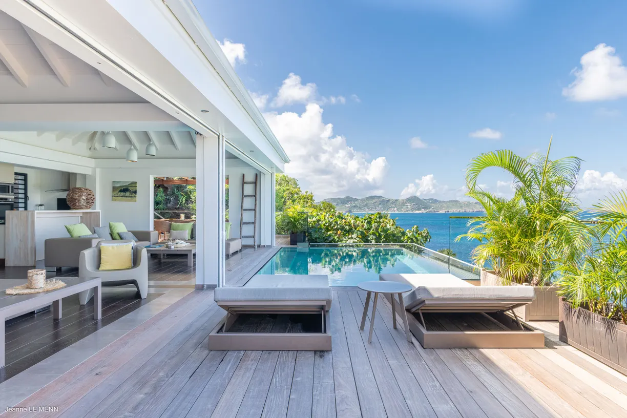 St Barth Real Estate | View Villa Upside | 3 Beds, 3 Baths