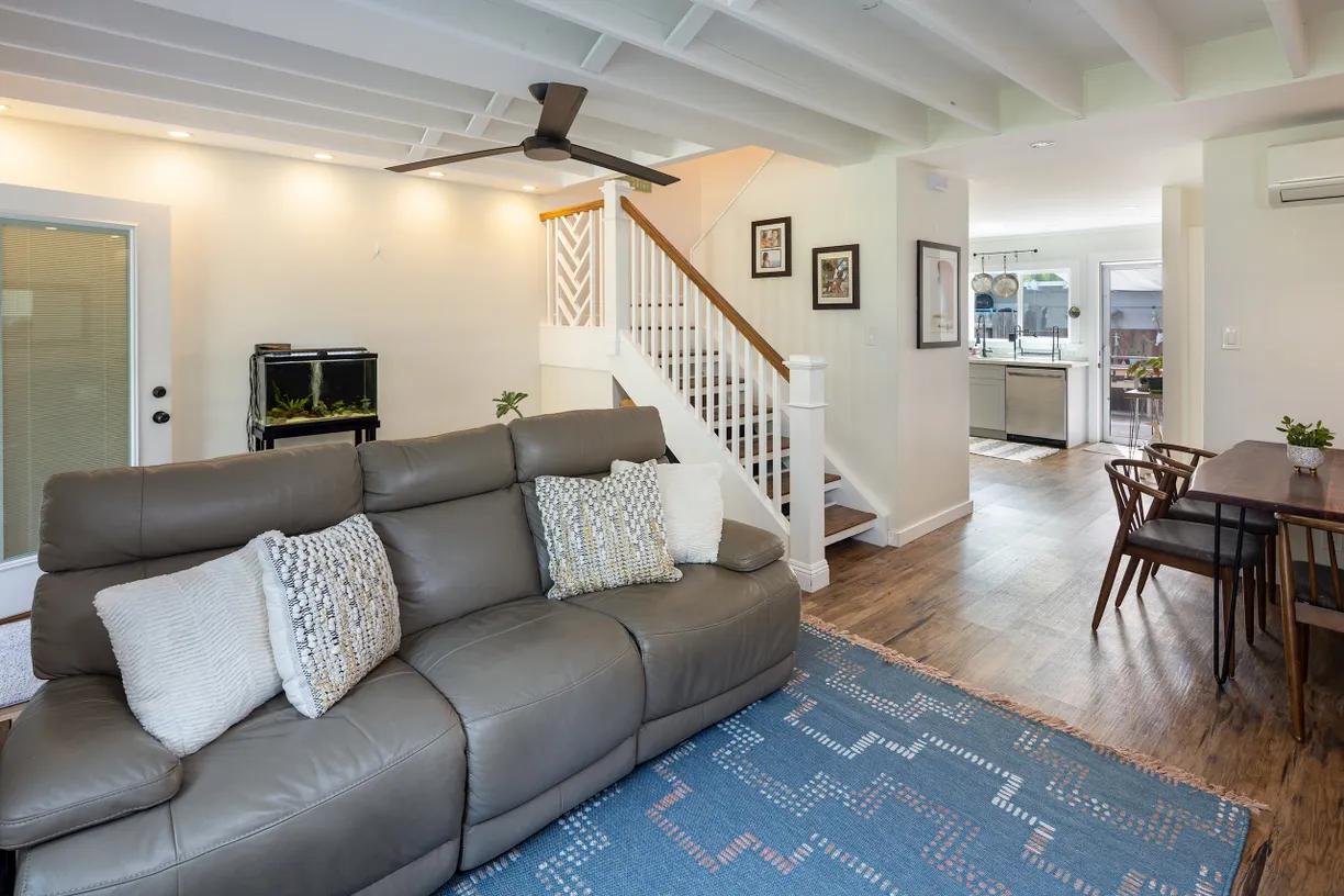 Hawaii Real Estate | View 1054 Awawamalu Street, #B | 3 Beds, 1 Bath