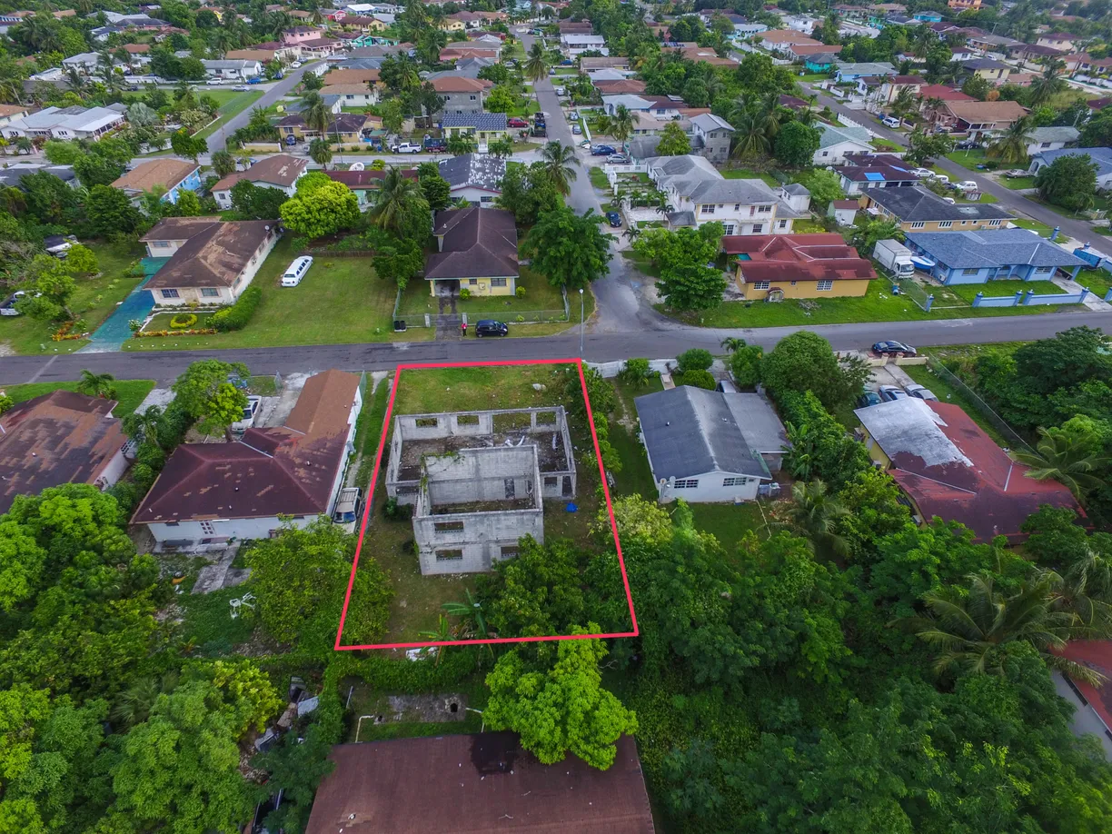Bahamas Real Estate | View Lot #250 Barbados Road Golden Gates | GG250-PN-11-outlined