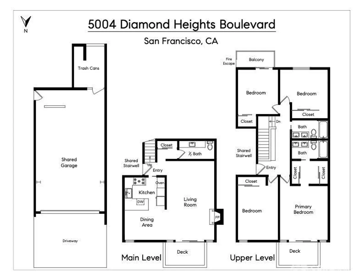 Northern California Real Estate | View 5004 Diamond Heights | room 2