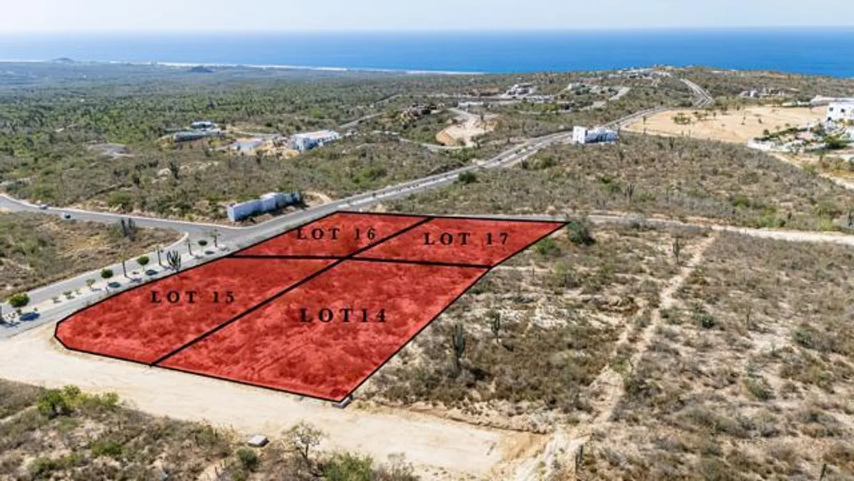 Los Cabos Real Estate | View Great View Two Condo Lot Rolling Hills Lot 14 & 17 Block 6