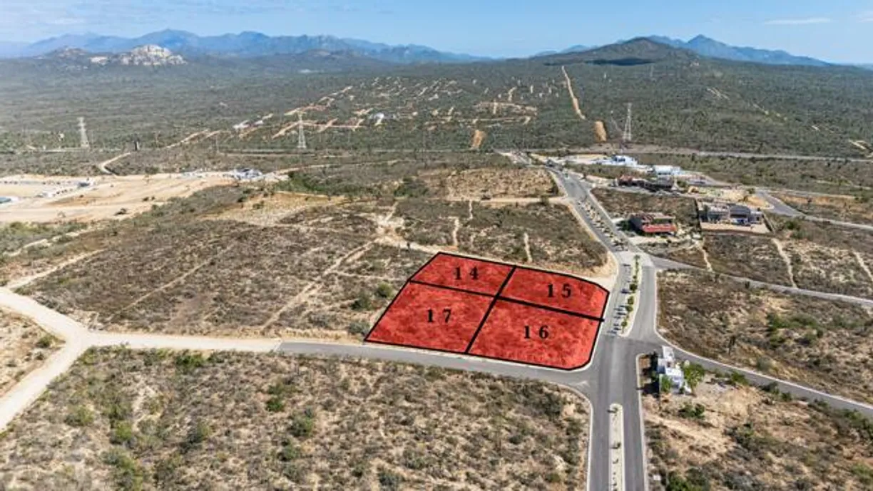 Los Cabos Real Estate | View Great View Two Condo Lot Rolling Hills Lot 14 & 17 Block 6 | 2