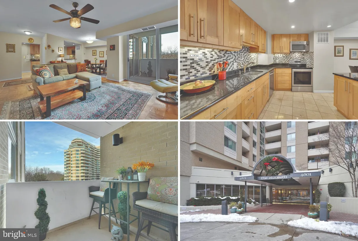 Washington Metro Area Real Estate | View 4601 N Park Avenue 710-K | 1 Bed, 1 Bath