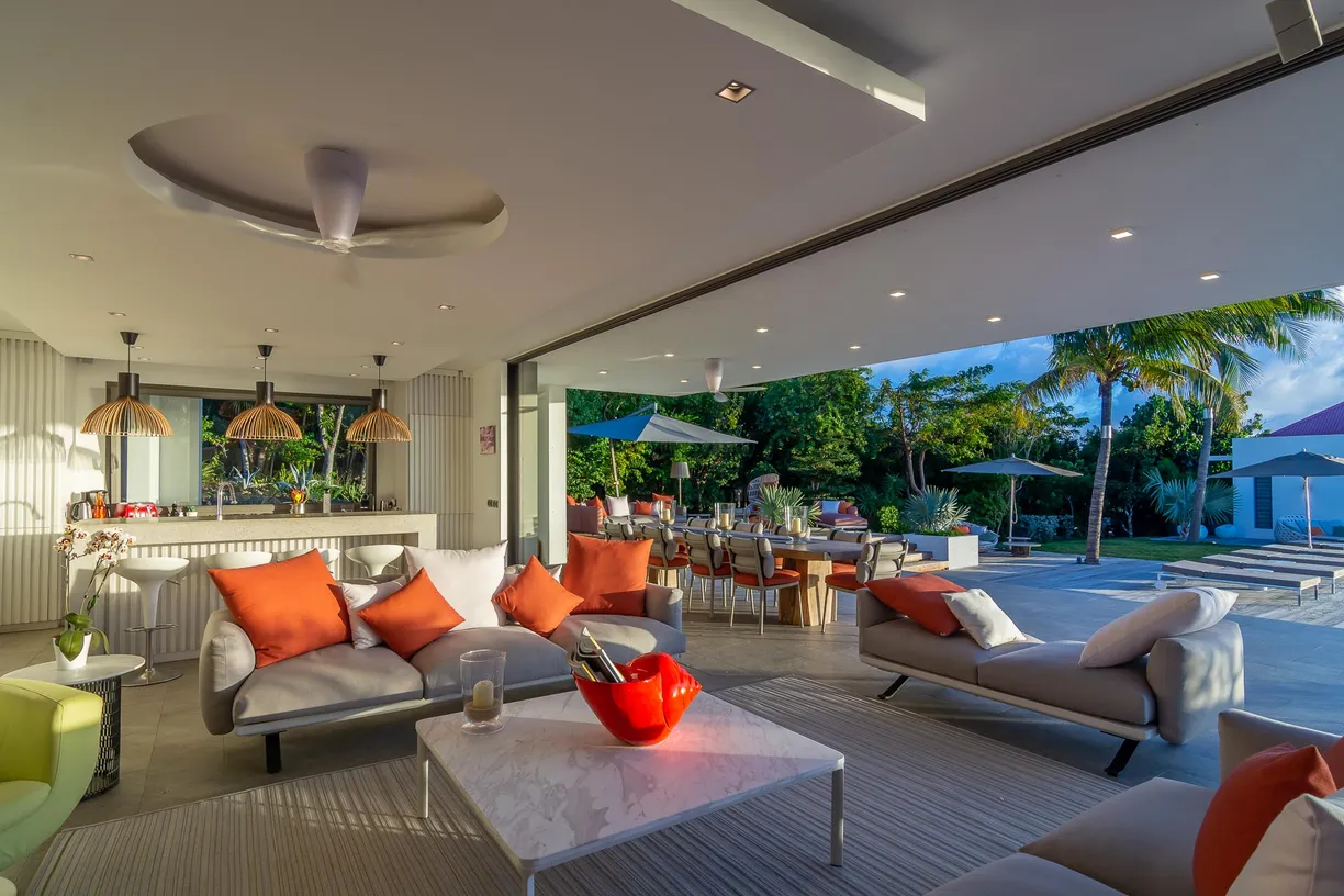 St Barth Real Estate | View Villa Palm Spring | Villa-Palm Spring-StBarth-1
