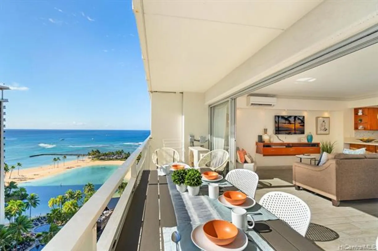 Hawaii Real Estate | View 1777 Ala Moana Boulevard, #1828 | 1 Bed, 1 Bath