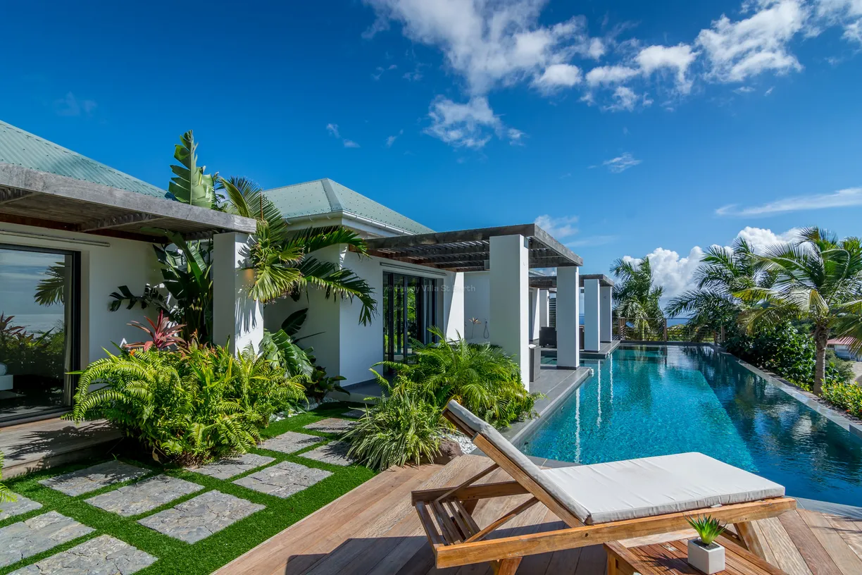 St Barth Real Estate | View Villa Valley | 2 Beds, 2 Baths