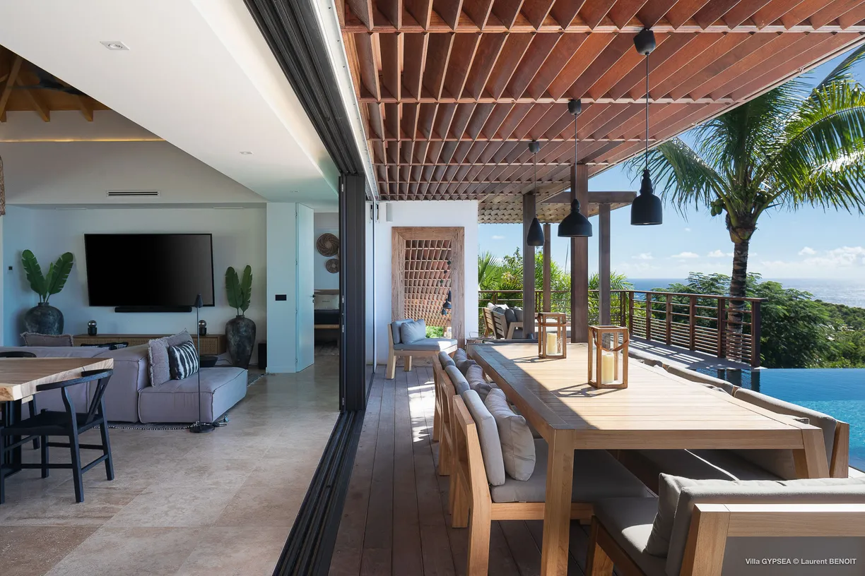 St Barth Real Estate | View Villa Gypsea | Villa-Gypsea-StBarth-7 | View 8
