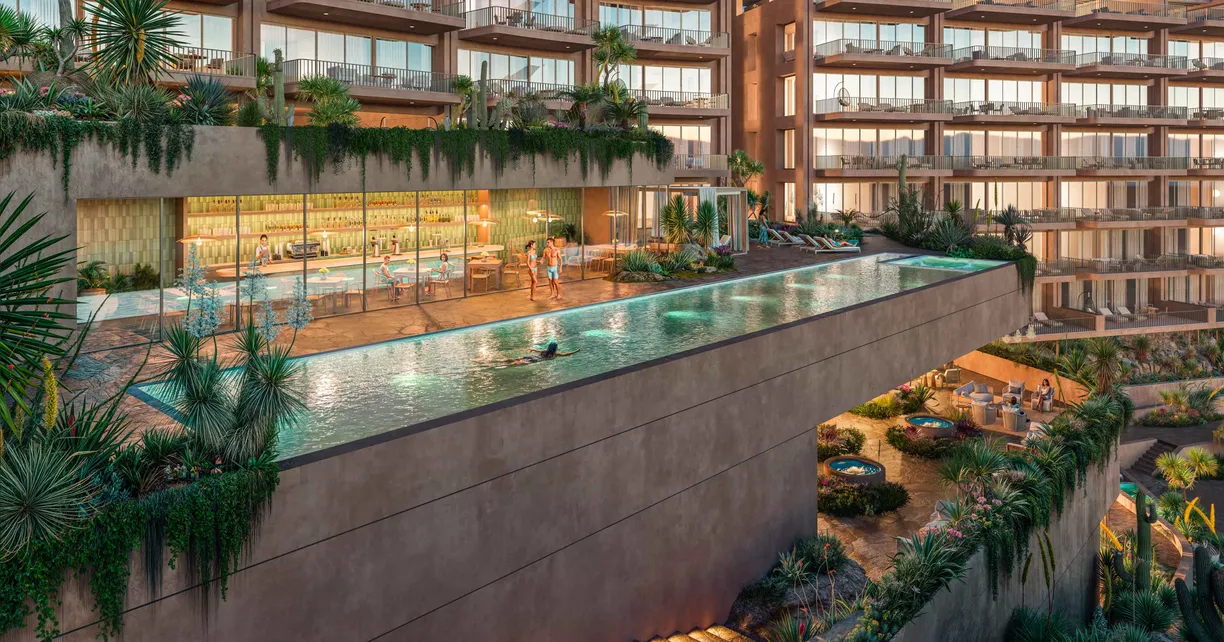 Los Cabos Real Estate | View DUNNA RESIDENCES 2-102 | Clubhouse