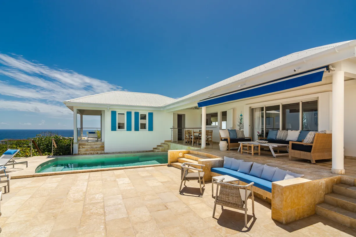 St Barth Real Estate | View Villa La Corniche | Villa La Corniche St Barth1