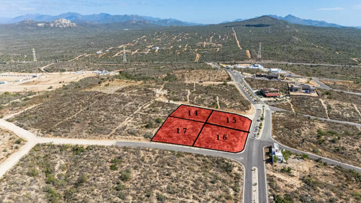 Los Cabos Real Estate | View Great View 2x Condo Lot Rolling Hills Block 6 Lot 15 and16 | 2