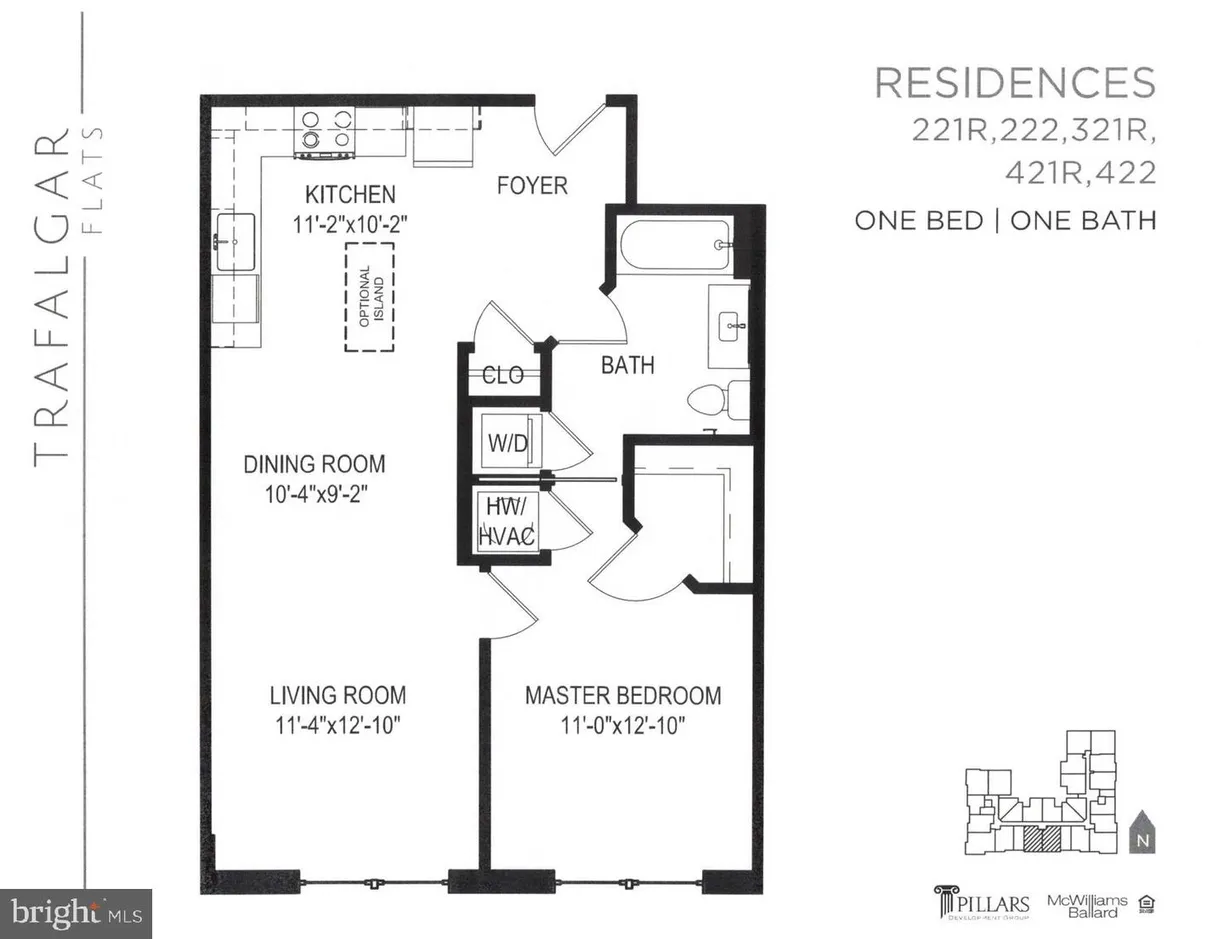 Washington Metro Area Real Estate | View 989 S Buchanan St, 221 | 1 Bed, 1 Bath