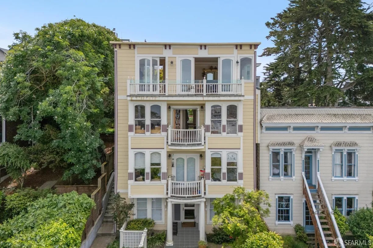 Northern California Real Estate | View 1249 Lombard Street | 6 Beds, 5 Baths