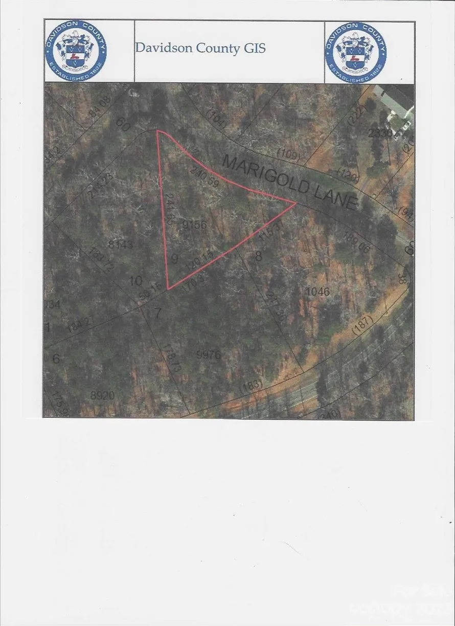 Charlotte Real Estate | View Lot 9 Marigold Lane