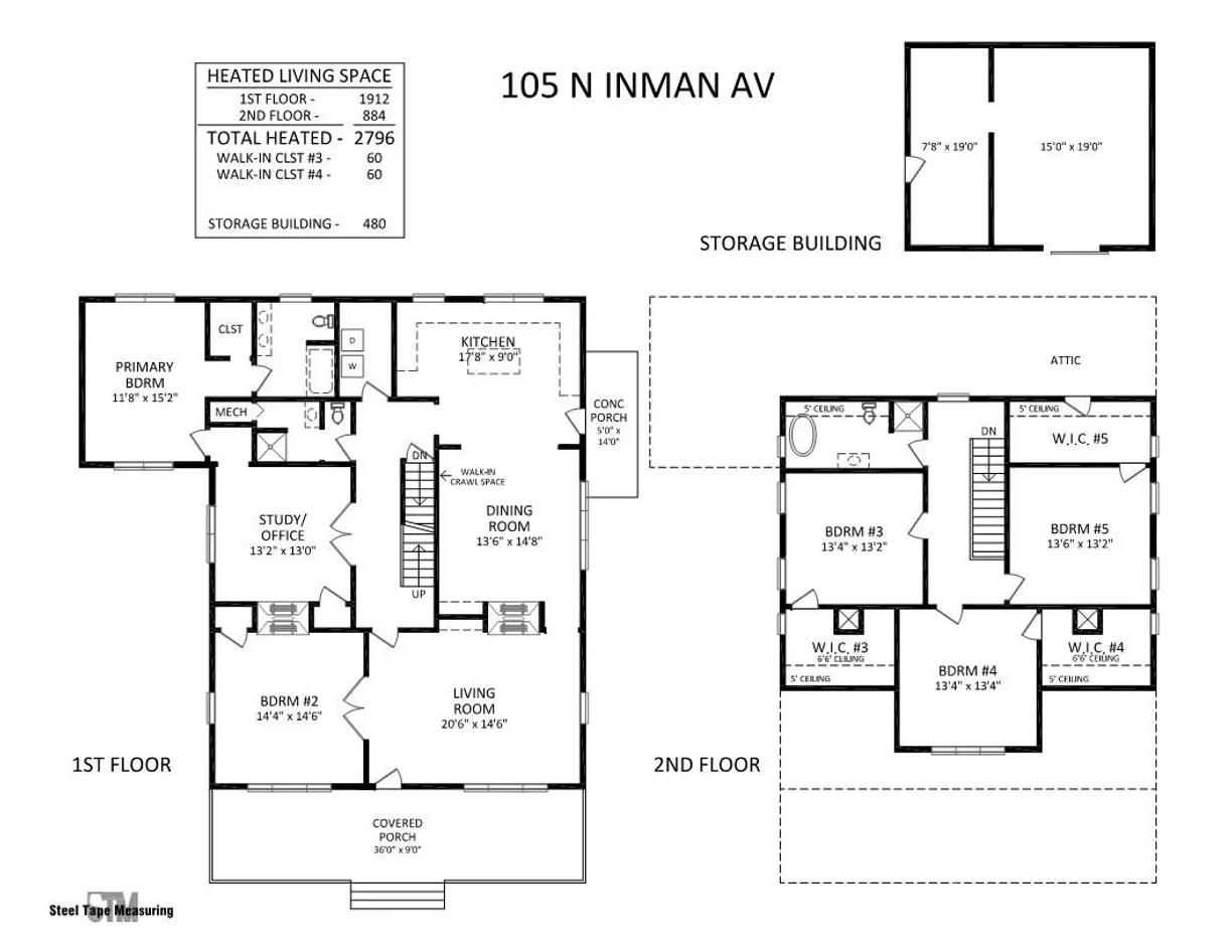 Charlotte Real Estate | View 105 N Inman Avenue | Listing