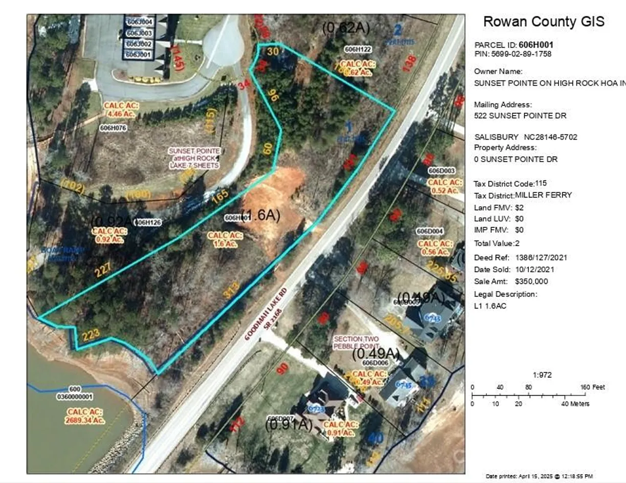 Charlotte Real Estate | View 2005 Marina Pointe Road