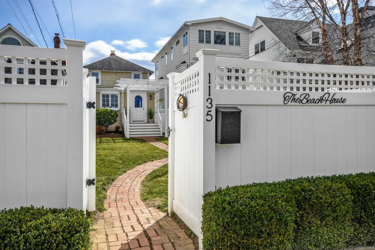 Greenwich Real Estate | View 1135 Fairfield Beach Road | Listing