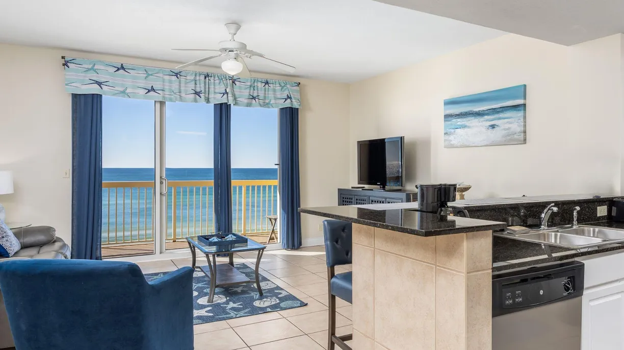 Northwest Florida Real Estate | View 15817 Front Beach Road, 1-507 | 1 Bed, 2 Baths