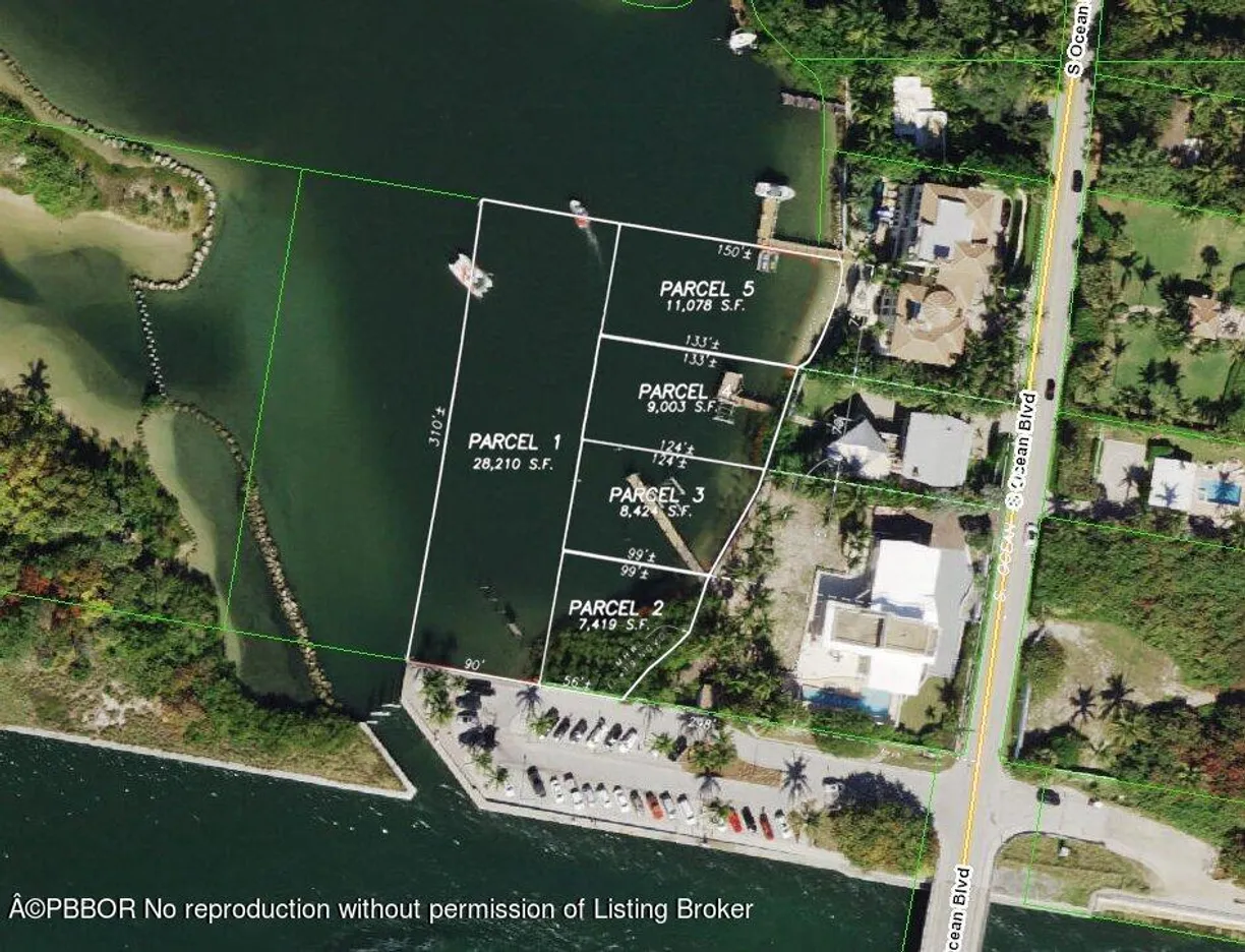 South Florida Real Estate | View Lots 2+3 S Ocean Boulevard | Listing