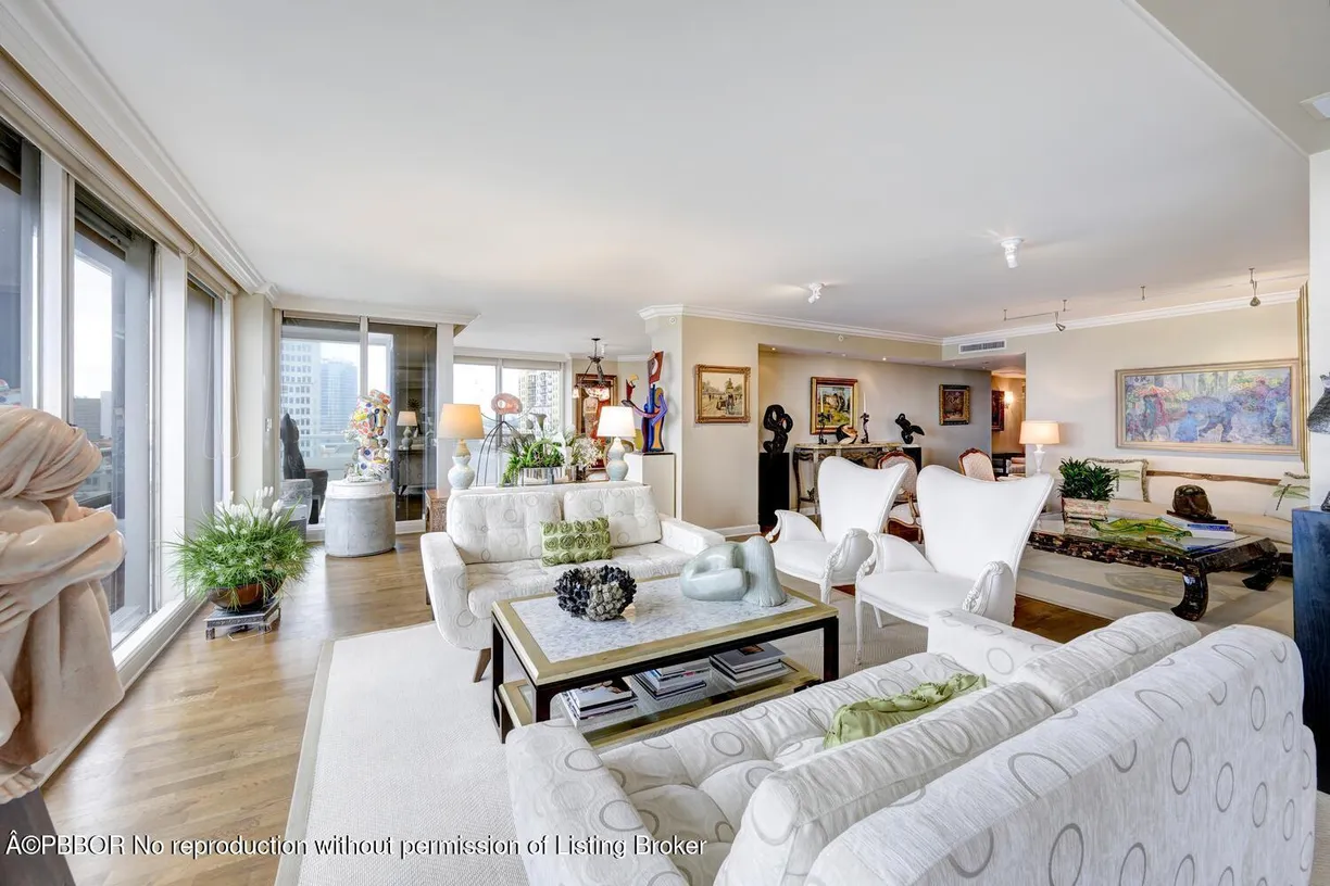 South Florida Real Estate | View 529 S Flagler Drive, 12GH | 3 Beds, 4 Baths