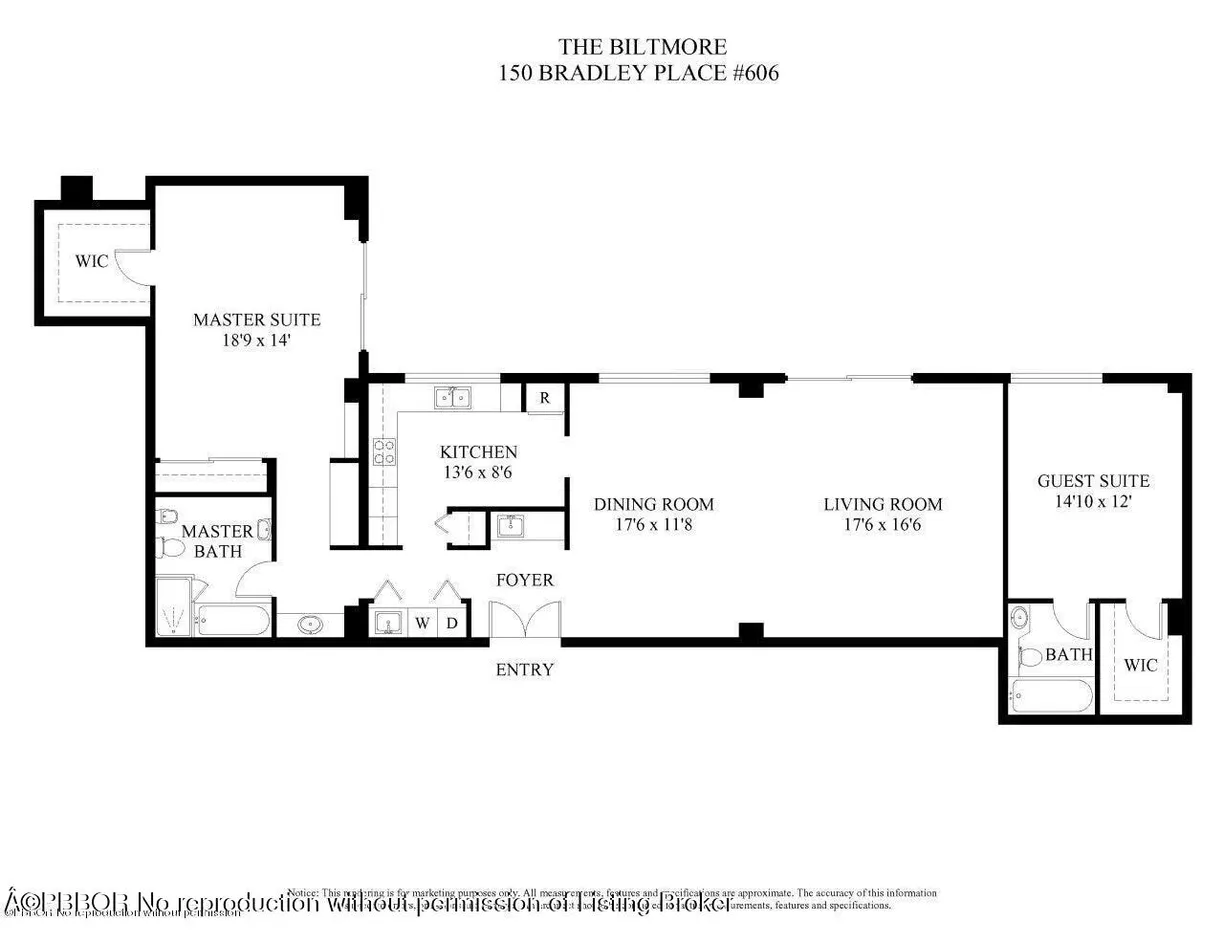 South Florida Real Estate | View 150 Bradley Place, 0606 | Listing