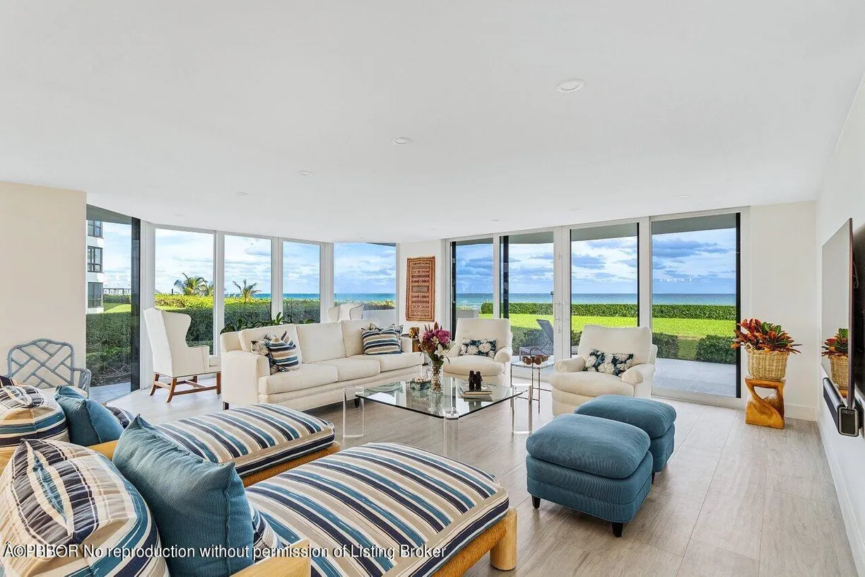 South Florida Real Estate | View 3140 S Ocean Boulevard, 105N | 3 Beds, 3 Baths