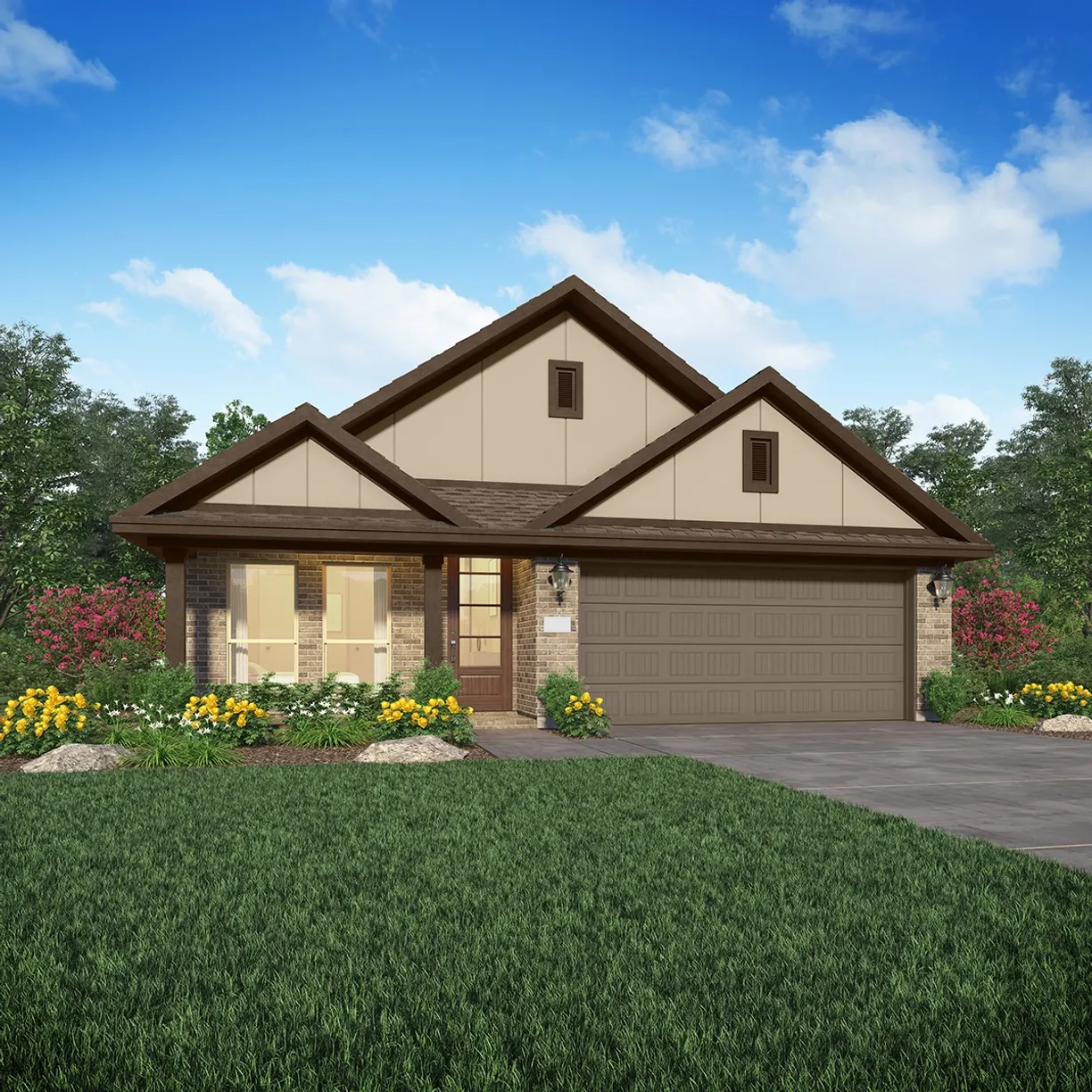 Houston Real Estate | View 6607 Ebony Green Lane | 4 Beds, 2 Baths