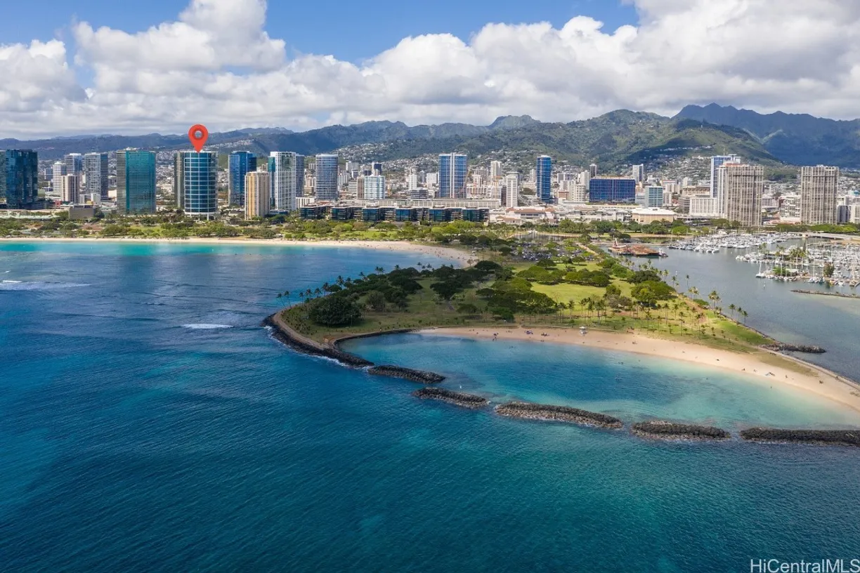 Hawaii Real Estate | View 1330 Ala Moana Boulevard, 2004 | 2 Beds, 2 Baths