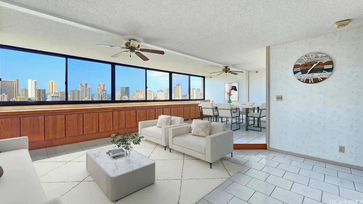 Hawaii Real Estate | View 2916 Date Street, 20E | 1 Bed, 2 Baths
