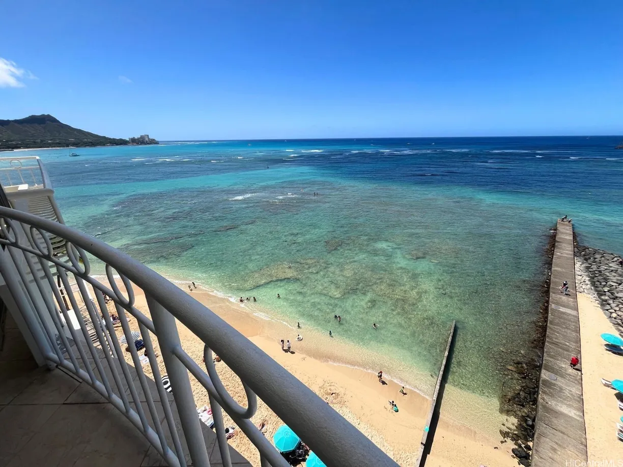 Hawaii Real Estate | View 2161 Kalia Road, 800 | 2 Beds, 2 Baths