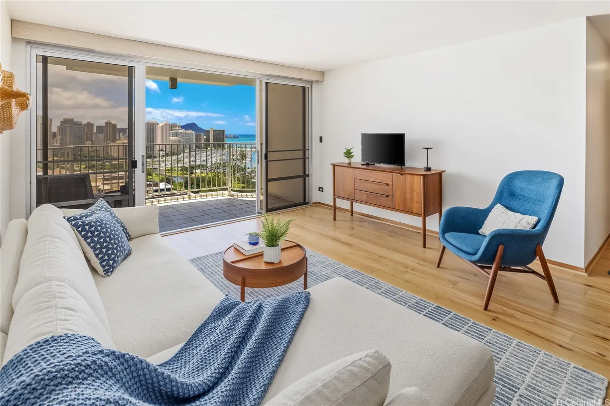 Hawaii Real Estate | View 1350 Ala Moana Boulevard, 2810 | 2 Beds, 2 Baths