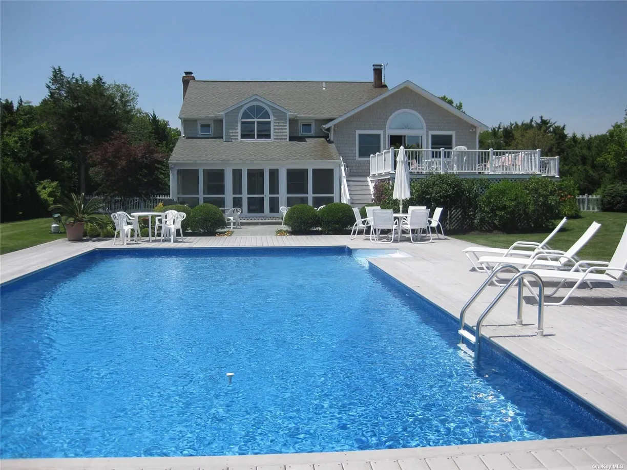 The Hamptons Real Estate | View 20 Apaucuck Point Road | 4 Beds, 3 Baths