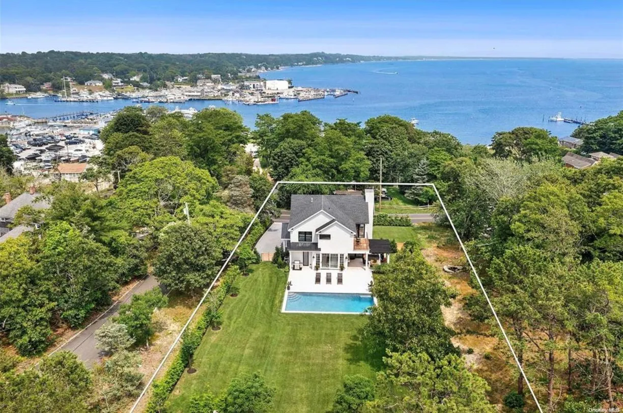 The Hamptons Real Estate | View 28 Canoe Place Road | Listing
