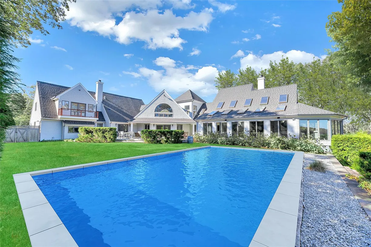 The Hamptons Real Estate | View 3200 Cox Neck Road | 6 Beds, 5 Baths
